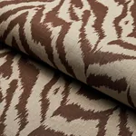 QUINCY HAND PRINT Fabric – SAFARI | Schumacher | Wallpaper T QUINCY HAND PRINT fabric SAFARI color by Schumacher
