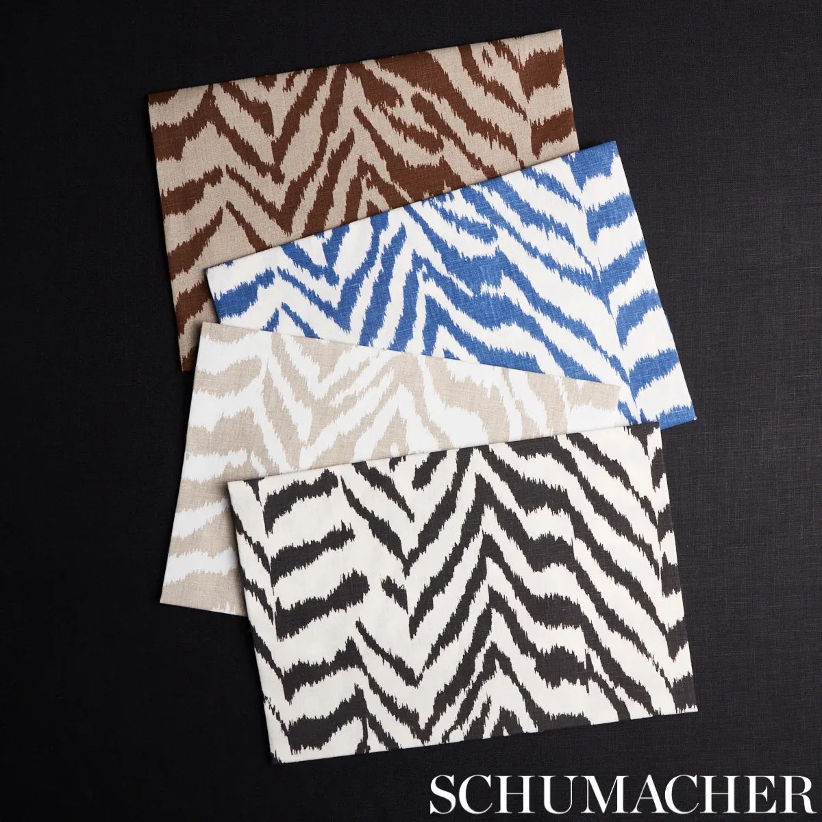QUINCY HAND PRINT Fabric – SAFARI | Schumacher | Wallpaper T QUINCY HAND PRINT fabric SAFARI color by Schumacher