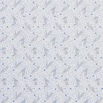 RABBIT HIGH PERFORMANCE PRINT fabric BLUE color by Schumacher