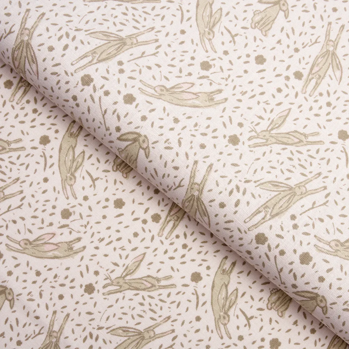 RABBIT HIGH PERFORMANCE PRINT Fabric – BLUSH | Schumacher | RABBIT HIGH PERFORMANCE PRINT fabric BLUSH color by Schumacher