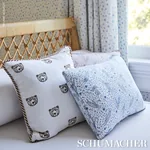 RABBIT HIGH PERFORMANCE PRINT Fabric – BLUSH | Schumacher | RABBIT HIGH PERFORMANCE PRINT fabric BLUSH color by Schumacher