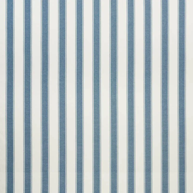 RAFE STRIPE Fabric – MARINE | Schumacher | Wallpaper Twins RAFE STRIPE fabric MARINE color by Schumacher