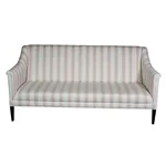 RAFE STRIPE fabric QUIET PINK color by Schumacher