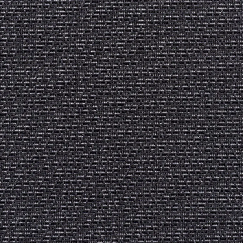RAFFIA HERRINGBONE fabric RAVEN color by Schumacher