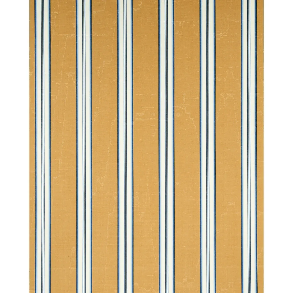 RANDOLPH STRIPE MOIRÉ fabric GOLDSMITH color by Schumacher