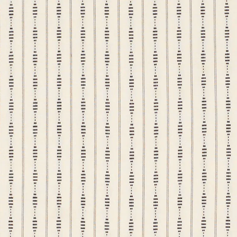 RANIA STRIPE fabric BLACK color by Schumacher