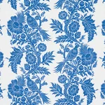 RAVEN WOODS Fabric – BLUE | Schumacher | Wallpaper Twins RAVEN WOODS fabric BLUE color by Schumacher