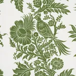 RAVEN WOODS Fabric – GREEN | Schumacher | Wallpaper Twins RAVEN WOODS fabric GREEN color by Schumacher