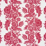 RAVEN WOODS Fabric – RED | Schumacher | Wallpaper Twins RAVEN WOODS fabric RED color by Schumacher