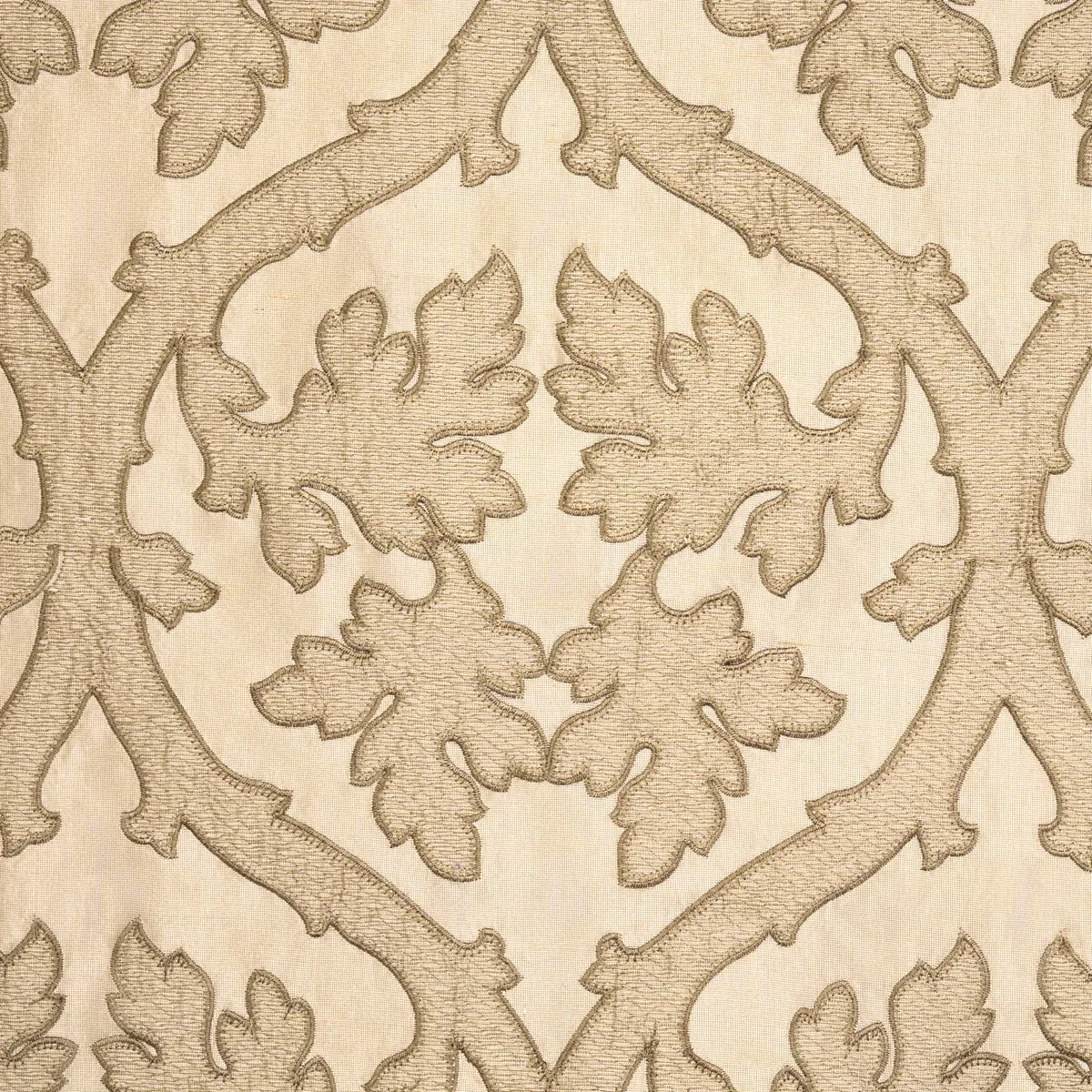 Ravenna Embroidery Fabric – CAMEL | Schumacher | Wallpaper T Ravenna Embroidery fabric CAMEL color by Schumacher