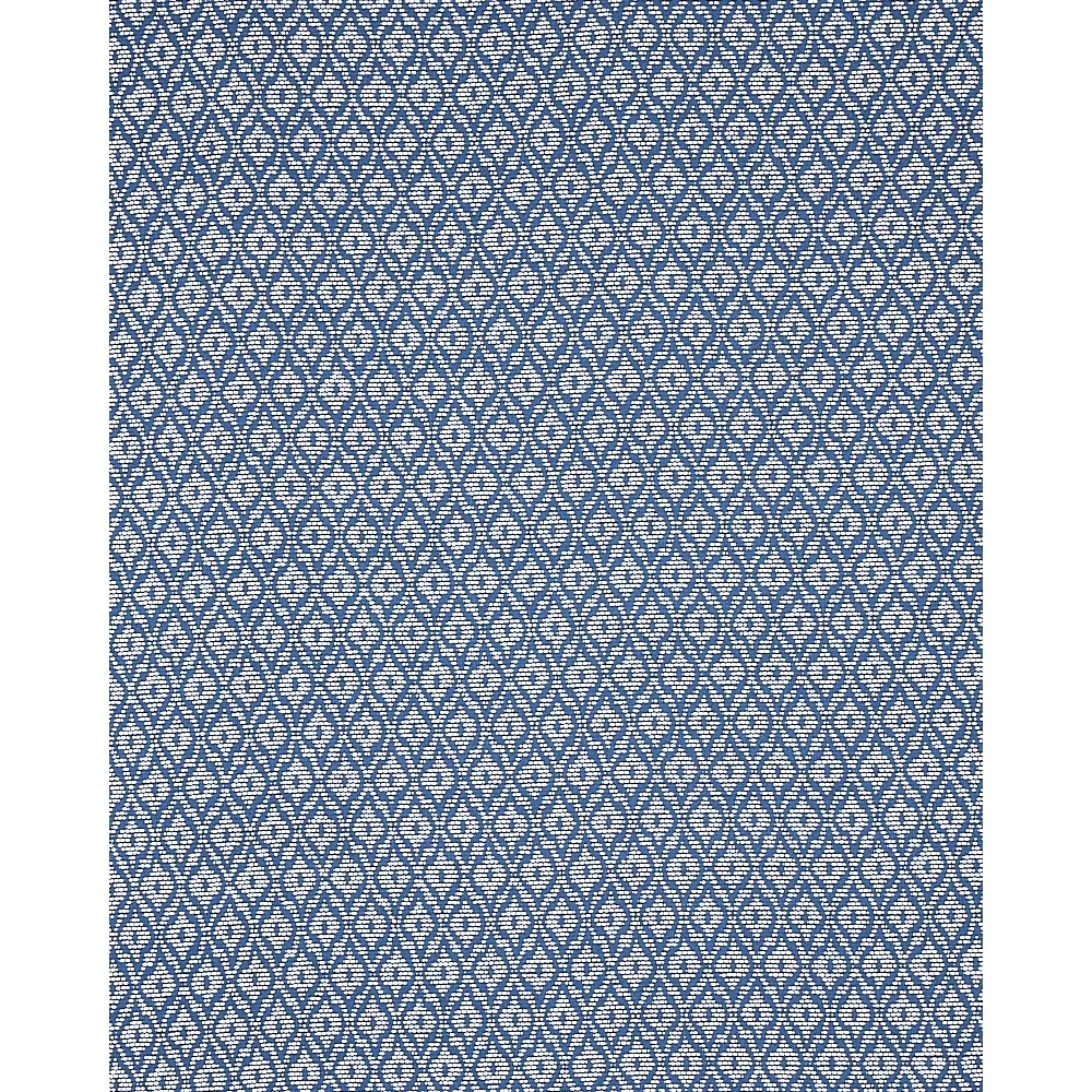 RED HOOK fabric BLUE color by Schumacher
