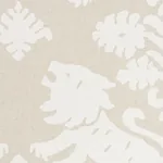 REGALIA Fabric – NATURAL | Schumacher | Wallpaper Twins REGALIA fabric NATURAL color by Schumacher