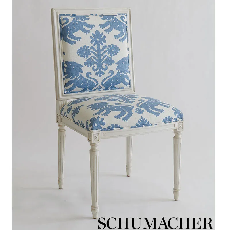 REGALIA Fabric – NATURAL | Schumacher | Wallpaper Twins REGALIA fabric NATURAL color by Schumacher