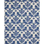 REGALIA fabric NAVY color by Schumacher