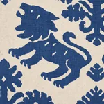 REGALIA fabric NAVY color by Schumacher