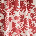 REGALIA Fabric – RED | Schumacher | Wallpaper Twins REGALIA fabric RED color by Schumacher
