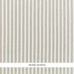 REGATTA LINEN STRIPE SHEER Fabric – LINEN | Schumacher | Wal REGATTA LINEN STRIPE SHEER fabric LINEN color by Schumacher