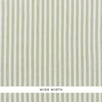 REGATTA LINEN STRIPE SHEER Fabric – SAGE | Schumacher | Wall REGATTA LINEN STRIPE SHEER fabric SAGE color by Schumacher