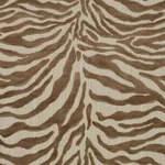 REGINE STRIE VELVET fabric BEIGE color by Schumacher