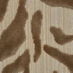 REGINE STRIE VELVET fabric BEIGE color by Schumacher