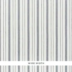 RENATO LINEN SHEER fabric GREY color by Schumacher