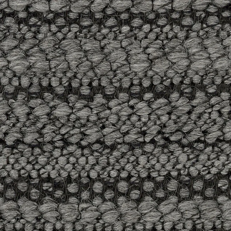 REYES BOUCLÉ fabric CHARCOAL color by Schumacher