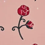 RHINESTONE COWBOY EMBROIDERY Fabric – PINK | Schumacher | Wa RHINESTONE COWBOY EMBROIDERY fabric PINK color by Schumacher