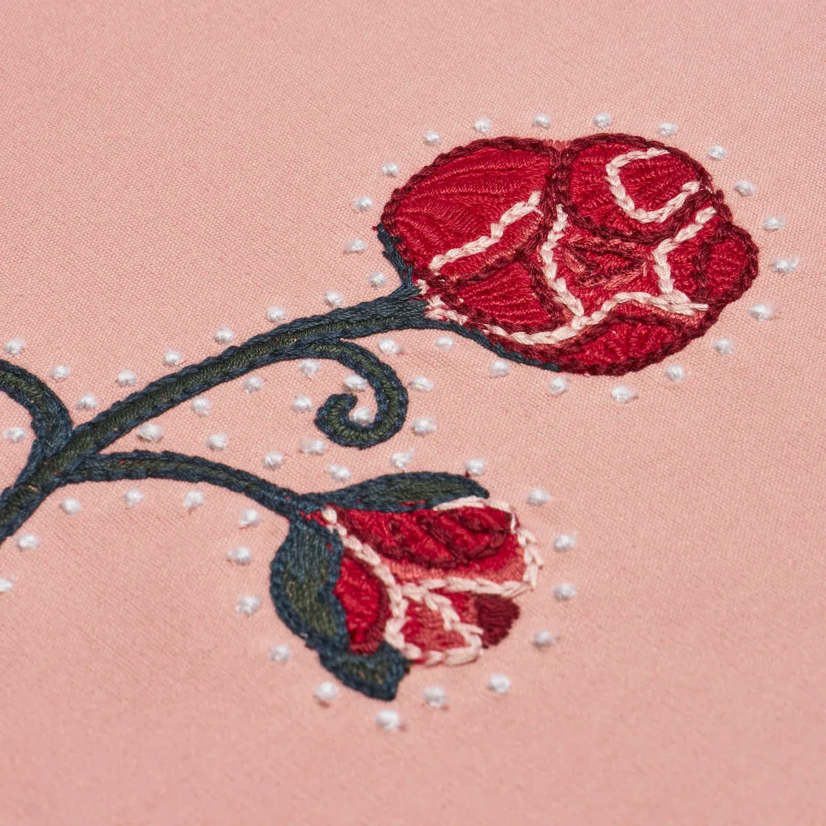 RHINESTONE COWBOY EMBROIDERY Fabric – PINK | Schumacher | Wa RHINESTONE COWBOY EMBROIDERY fabric PINK color by Schumacher