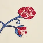 RHINESTONE COWBOY EMBROIDERY Fabric – POPPY | Schumacher | W RHINESTONE COWBOY EMBROIDERY fabric POPPY color by Schumacher
