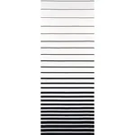 RIBBON APPLIQUÉ PANEL fabric BLACK ON IVORY color by Schumacher