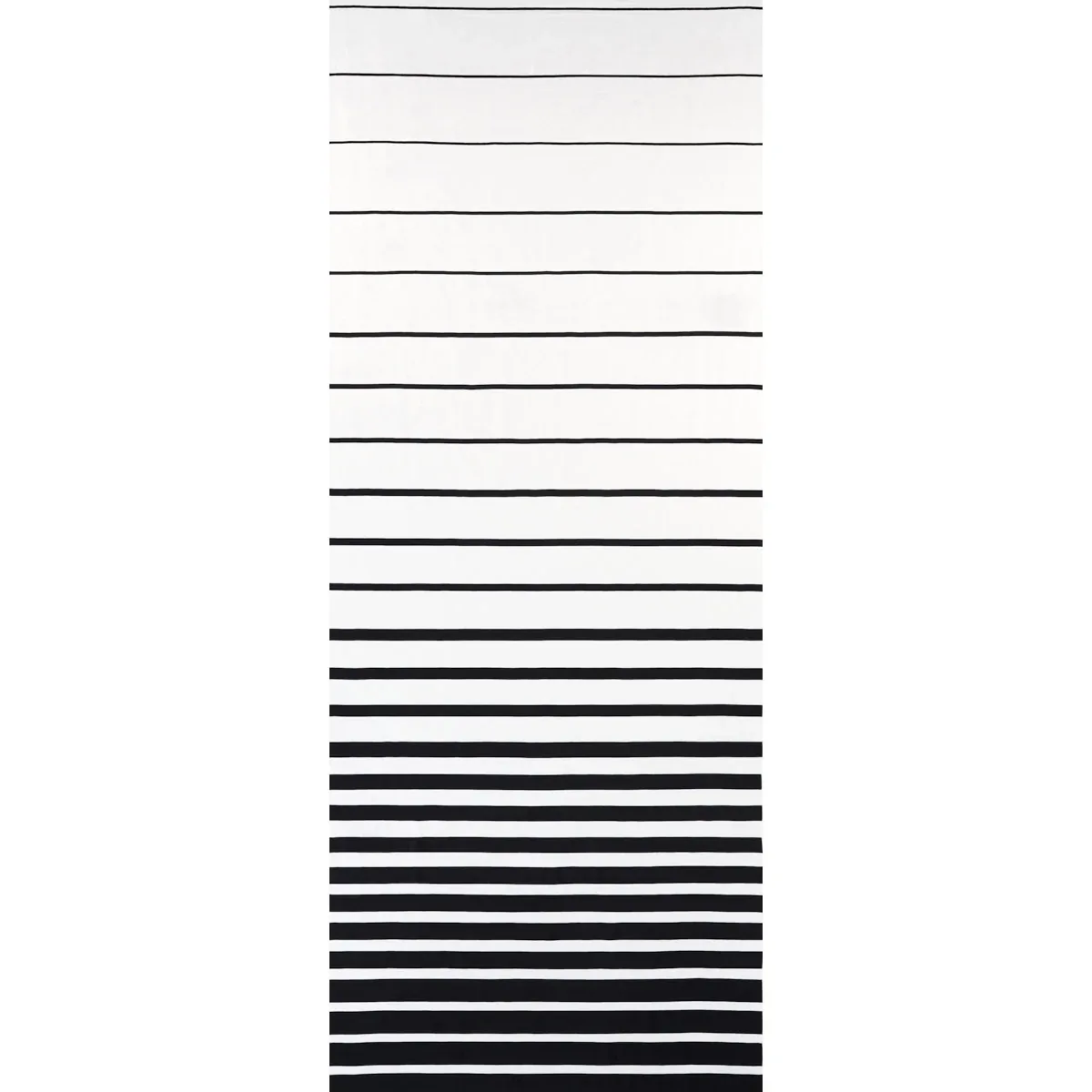 81142 | RIBBON APPLIQUÉ PANEL – BLACK ON IVORY