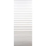 RIBBON APPLIQUÉ PANEL Fabric – GREY ON IVORY | Schumacher | RIBBON APPLIQUÉ PANEL fabric GREY ON IVORY color by Schumacher