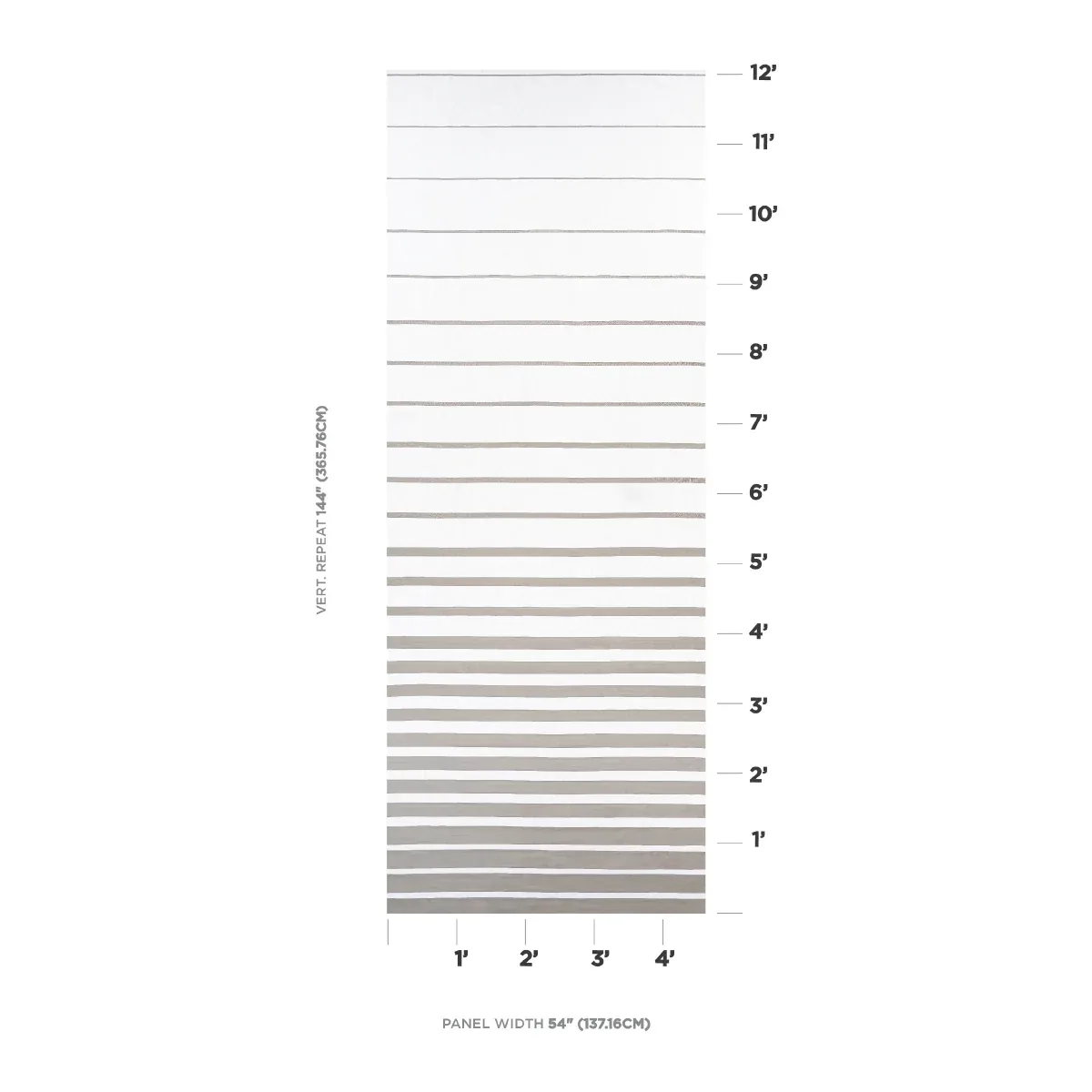 RIBBON APPLIQUÉ PANEL Fabric – GREY ON IVORY | Schumacher | RIBBON APPLIQUÉ PANEL fabric GREY ON IVORY color by Schumacher