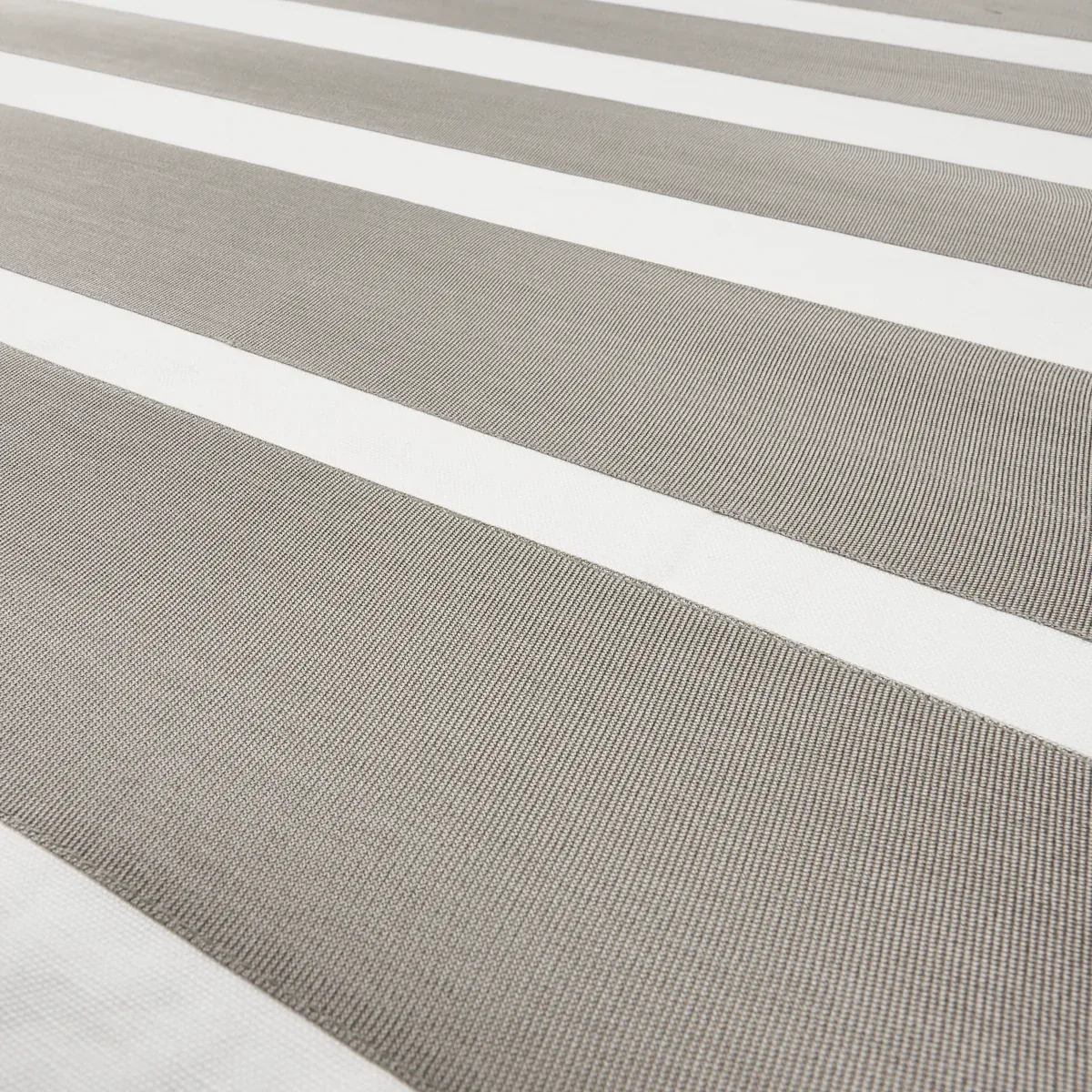 RIBBON APPLIQUÉ PANEL Fabric – GREY ON IVORY | Schumacher | RIBBON APPLIQUÉ PANEL fabric GREY ON IVORY color by Schumacher