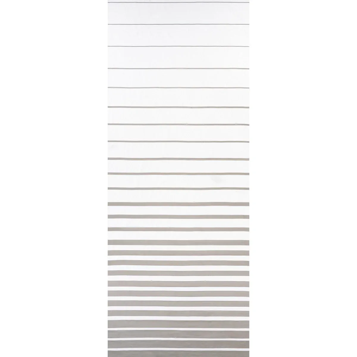 RIBBON APPLIQUÉ PANEL fabric GREY ON IVORY color by Schumacher