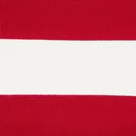 RIBBON APPLIQUÉ PANEL Fabric – RED ON IVORY | Schumacher | W RIBBON APPLIQUÉ PANEL fabric RED ON IVORY color by Schumacher