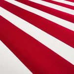 RIBBON APPLIQUÉ PANEL Fabric – RED ON IVORY | Schumacher | W RIBBON APPLIQUÉ PANEL fabric RED ON IVORY color by Schumacher