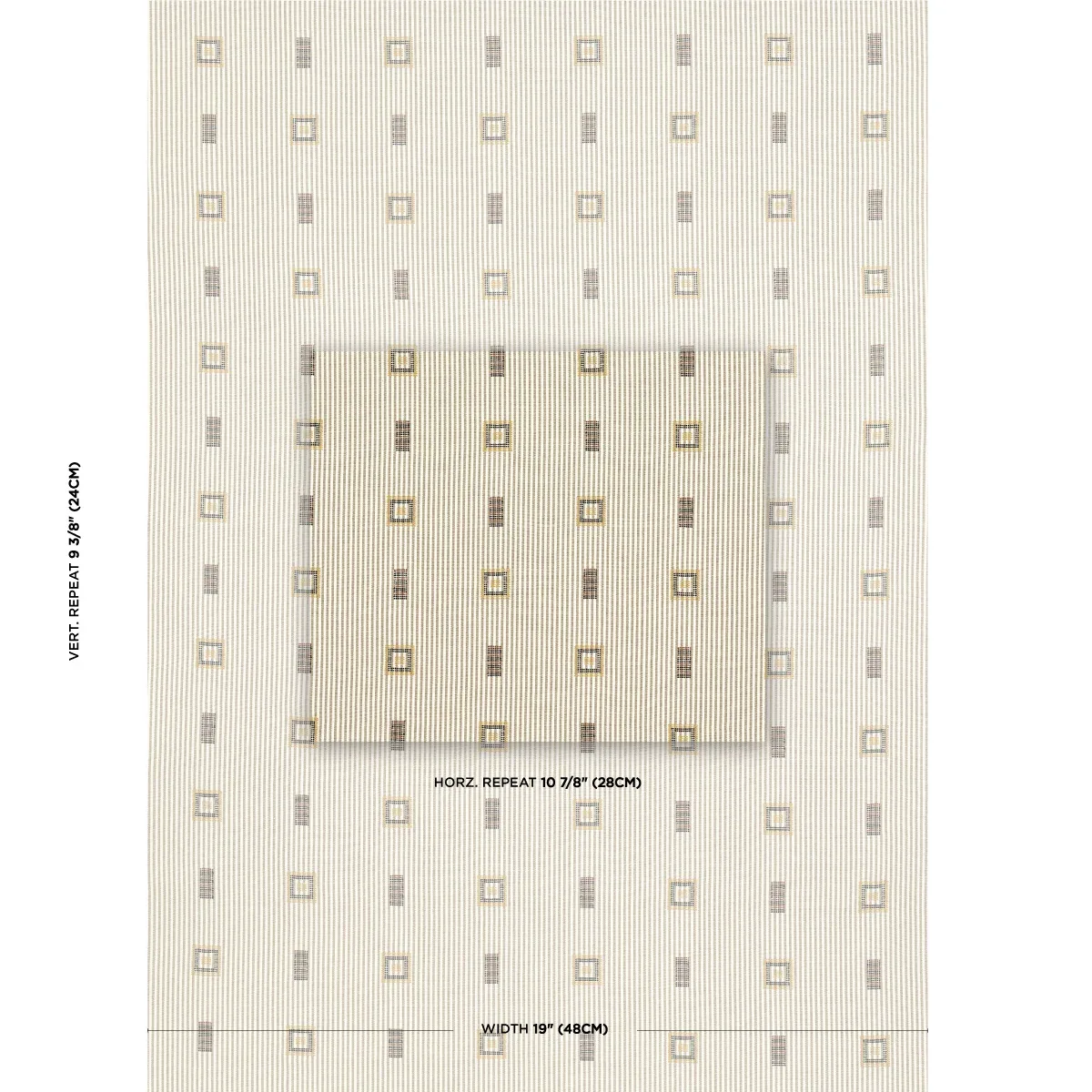RIBBON II Fabric – OREGANO | Schumacher | Wallpaper Twins RIBBON II fabric OREGANO color by Schumacher