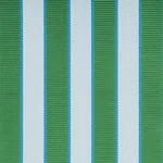 RIBBON STRIPE Fabric – EMERALD | Schumacher | Wallpaper Twin RIBBON STRIPE fabric EMERALD color by Schumacher
