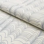 RICHTER LINEN PRINT Fabric – BLUE | Schumacher | Wallpaper T RICHTER LINEN PRINT fabric BLUE color by Schumacher