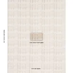 RICHTER LINEN PRINT fabric NEUTRAL color by Schumacher