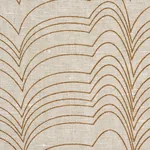 RICHTER LINEN PRINT fabric NEUTRAL color by Schumacher