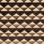 RIDGE LINE VELVET Fabric – BROWN | Schumacher | Wallpaper Tw RIDGE LINE VELVET fabric BROWN color by Schumacher