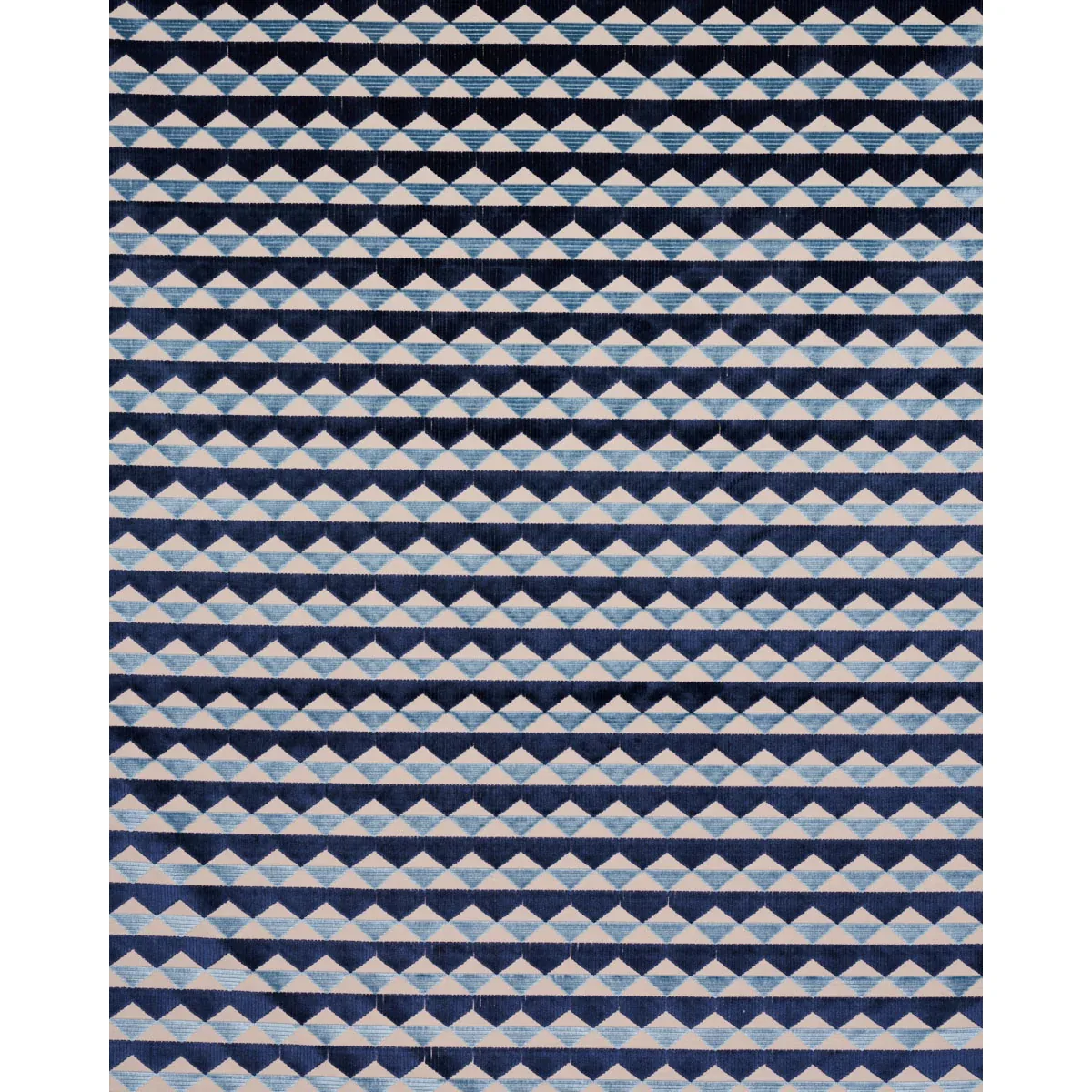 RIDGE LINE VELVET Fabric – SLATE BLUE | Schumacher | Wallpap RIDGE LINE VELVET fabric SLATE BLUE color by Schumacher