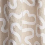 Riley Embroidery Fabric – IVORY ON NATURAL | Schumacher | Wa Riley Embroidery fabric IVORY ON NATURAL color by Schumacher