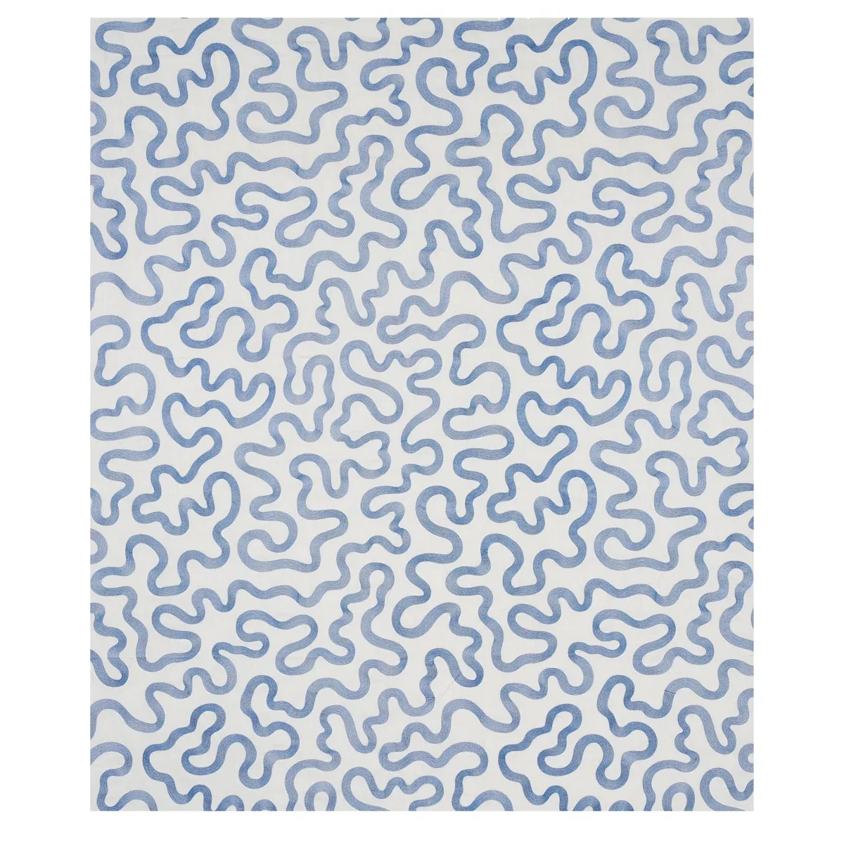 Riley Embroidery Fabric – NAVY ON IVORY | Schumacher | Wallp Riley Embroidery fabric NAVY ON IVORY color by Schumacher