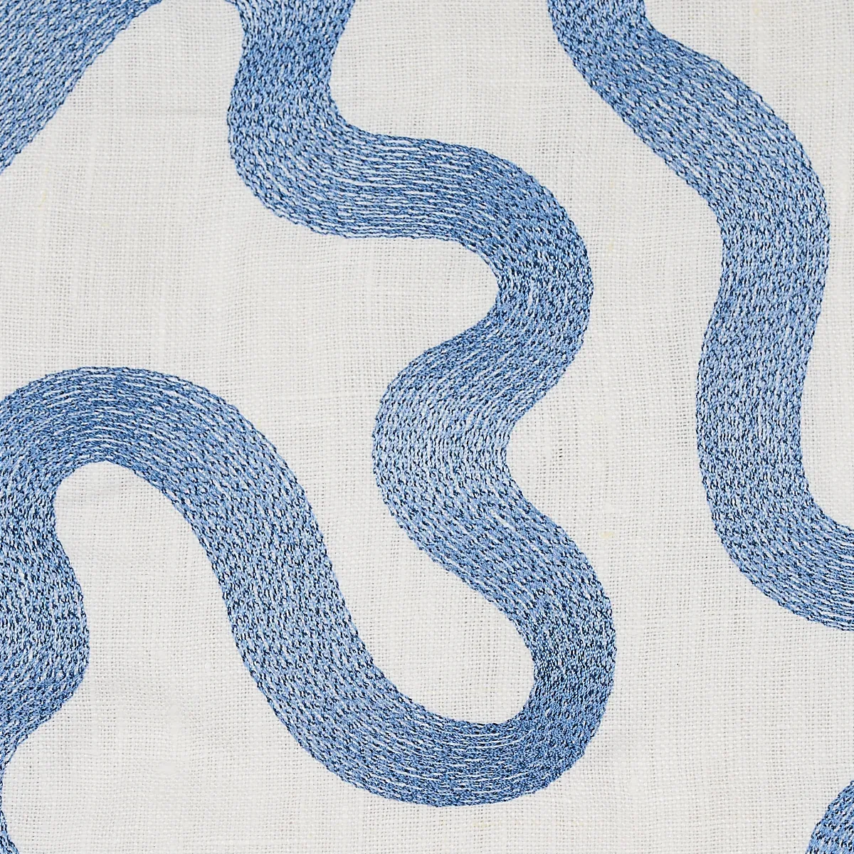 Riley Embroidery Fabric – NAVY ON IVORY | Schumacher | Wallp Riley Embroidery fabric NAVY ON IVORY color by Schumacher