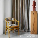 RIPPLE HAND WOVEN STRIPE Fabric – ROCKPOOL | Schumacher | Wa RIPPLE HAND WOVEN STRIPE fabric ROCKPOOL color by Schumacher