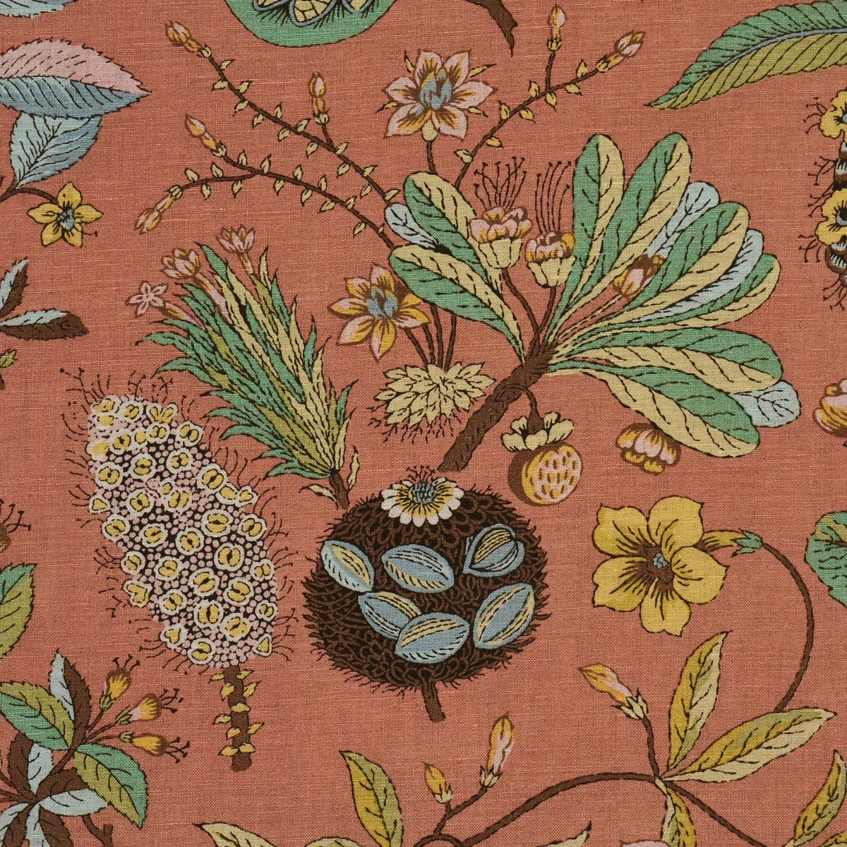 ROCA REDONDA Fabric – SPICE | Schumacher | Wallpaper Twins ROCA REDONDA fabric SPICE color by Schumacher