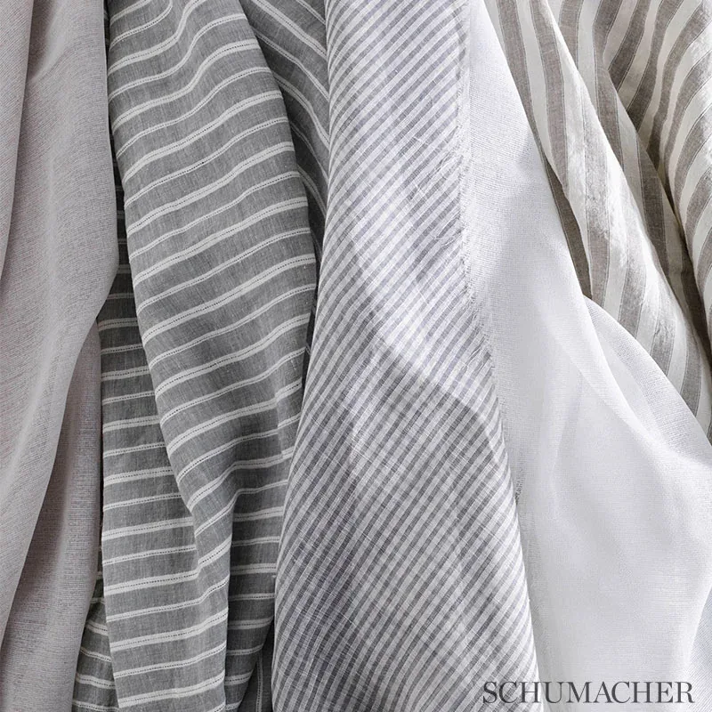 ROCHA SHEER Fabric – CHALK | Schumacher | Wallpaper Twins ROCHA SHEER fabric CHALK color by Schumacher